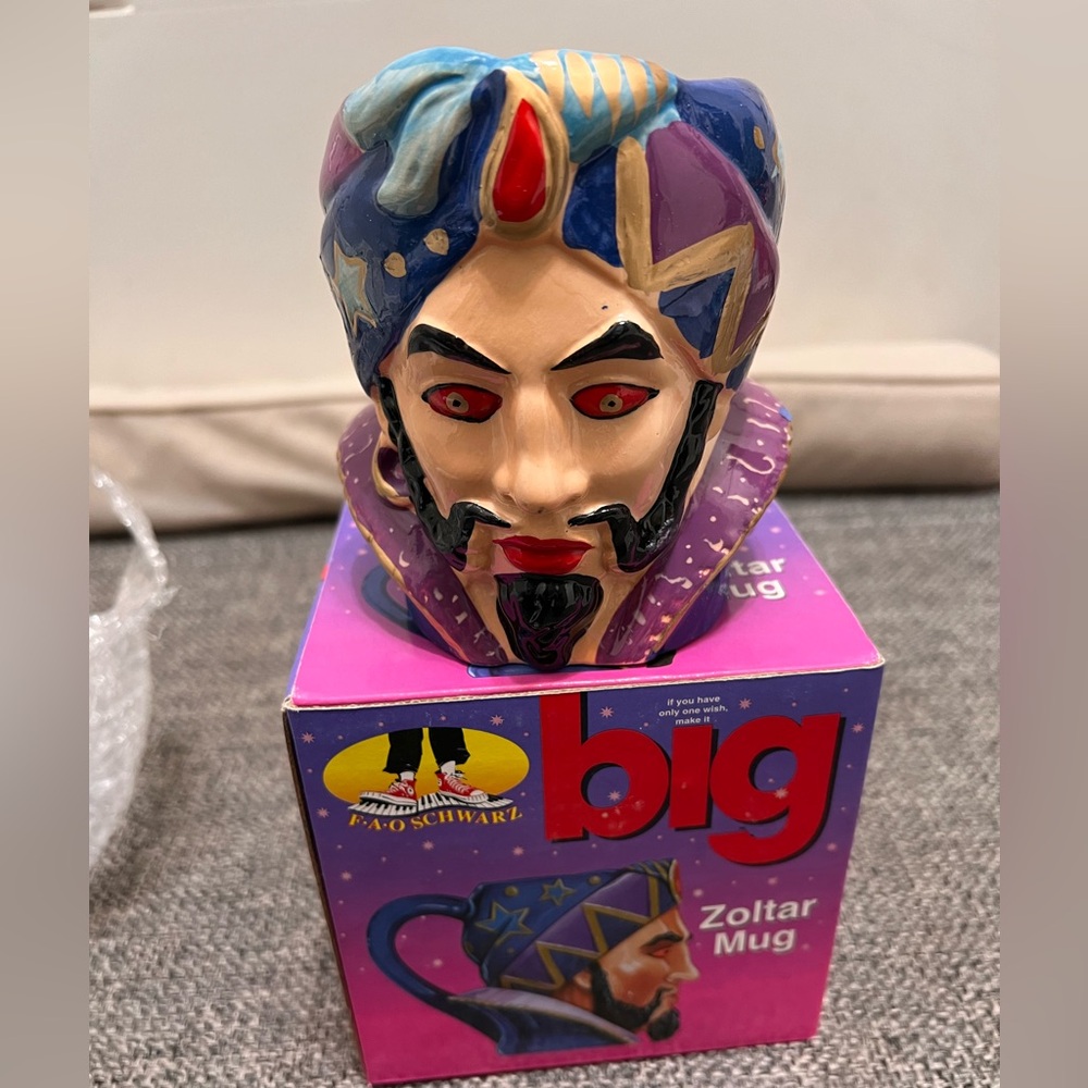 Zoltar Mug FAO Schwarz Vintage